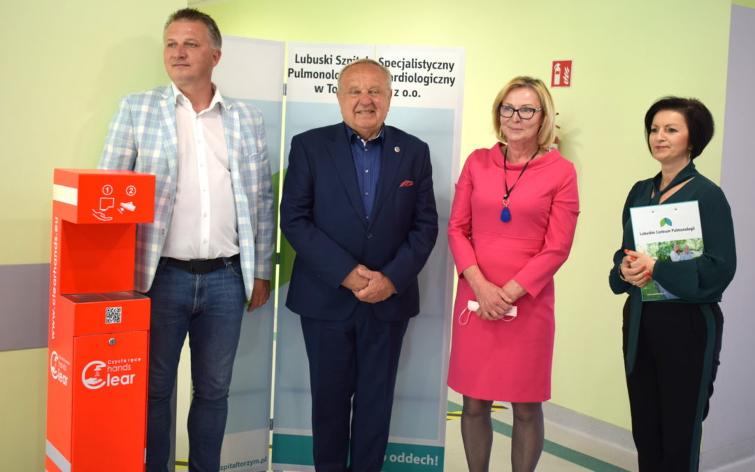 Torzymski szpital dostał nowy sprzęt do dezynfekcji